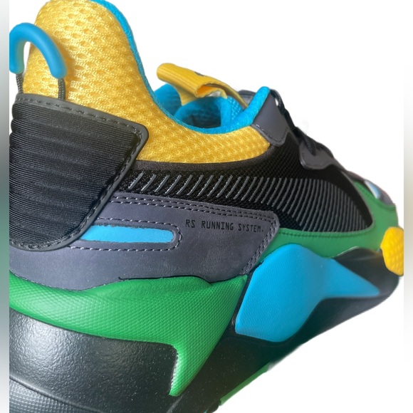 Puma RS-X TOYS Black/Archive-Green Athletic Shoes Men’s Size 11 *NWB🔥 - Picture 1 of 11